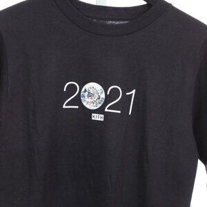 Kith Earth Day 2021 Volunteer Black Long Sleeve Small Long Sleeve Tee Men’s